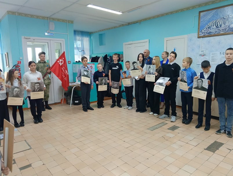 Линейка Памяти, посвященная 80-летию Победы..