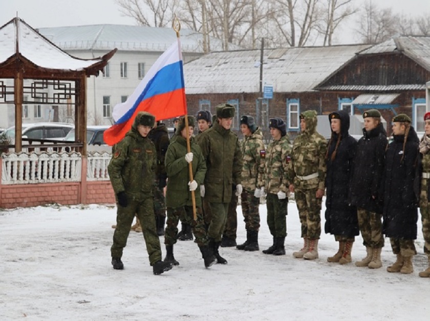 Соревнования между военно - патриотическими клубами, приуроченные ко Дню сотрудника органов внутренних дел РФ..